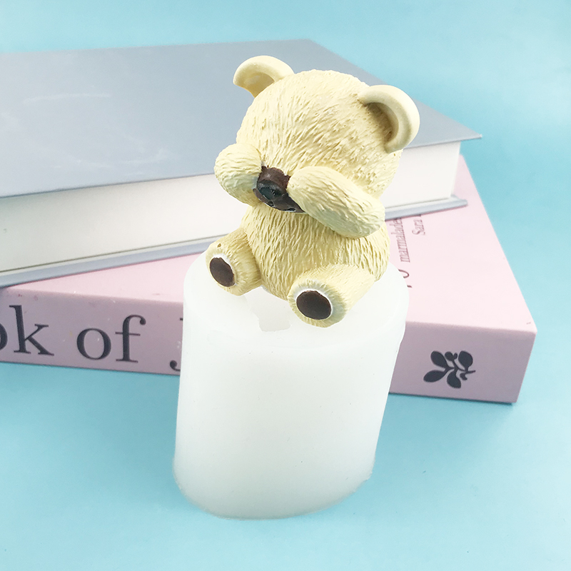 Candle Supplies Eu - Stampo in silicone per orsetto con