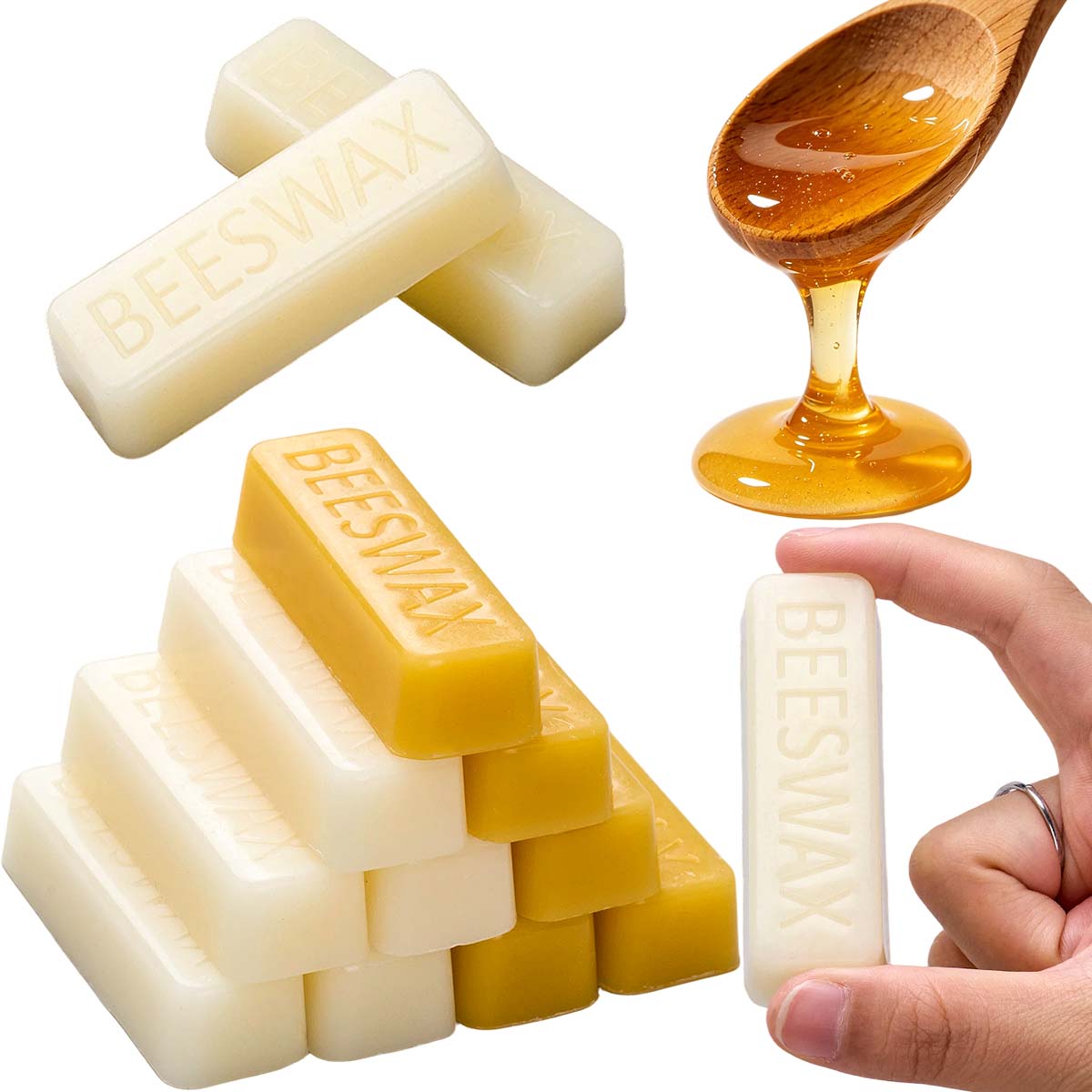 Candle Supplies Bulk - 1 pz/5 pz Blocchi di Cera