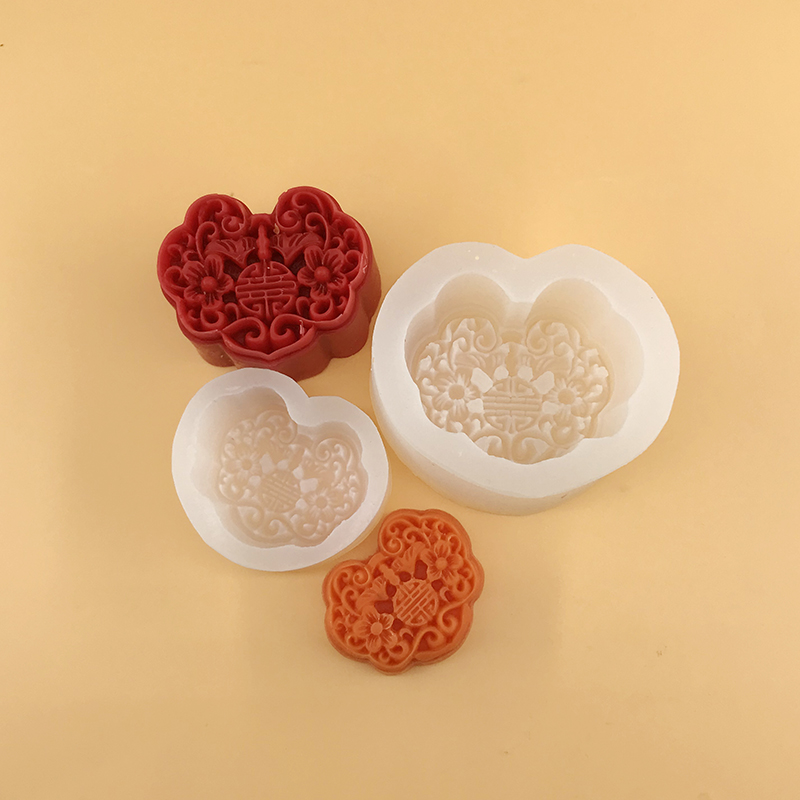 Candle Supplies Eu - Stampo in silicone 3D Ruyi Lock