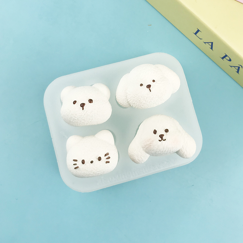 Candle Supplies Eu - Stampo in silicone serie animali gatto