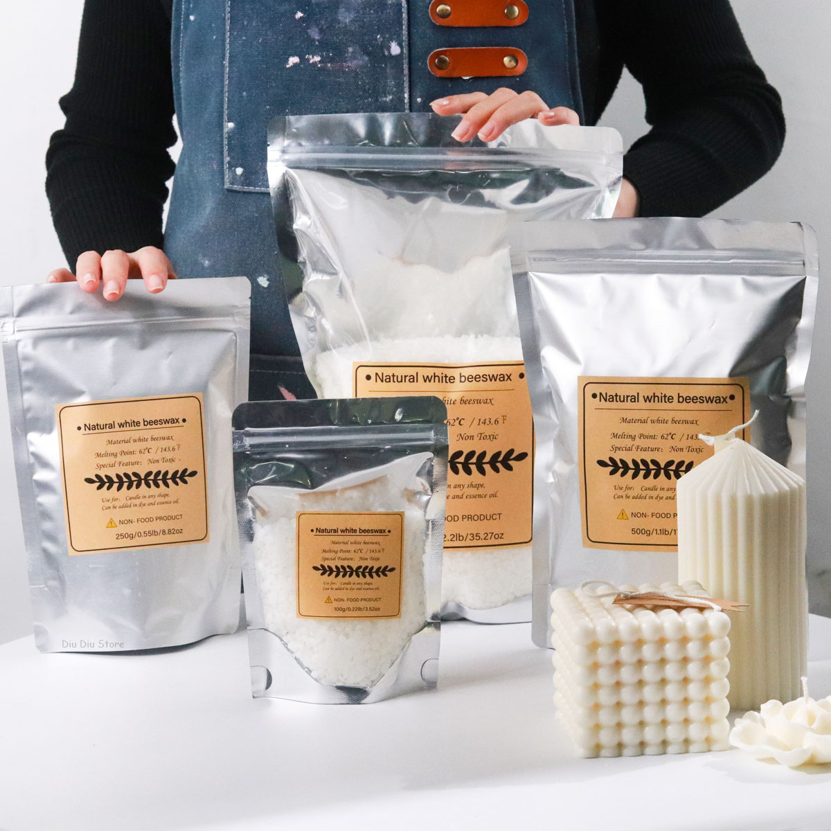 Cera d'api bianca Materiale pe - Candle Supplies Bulk recensione e prezzo