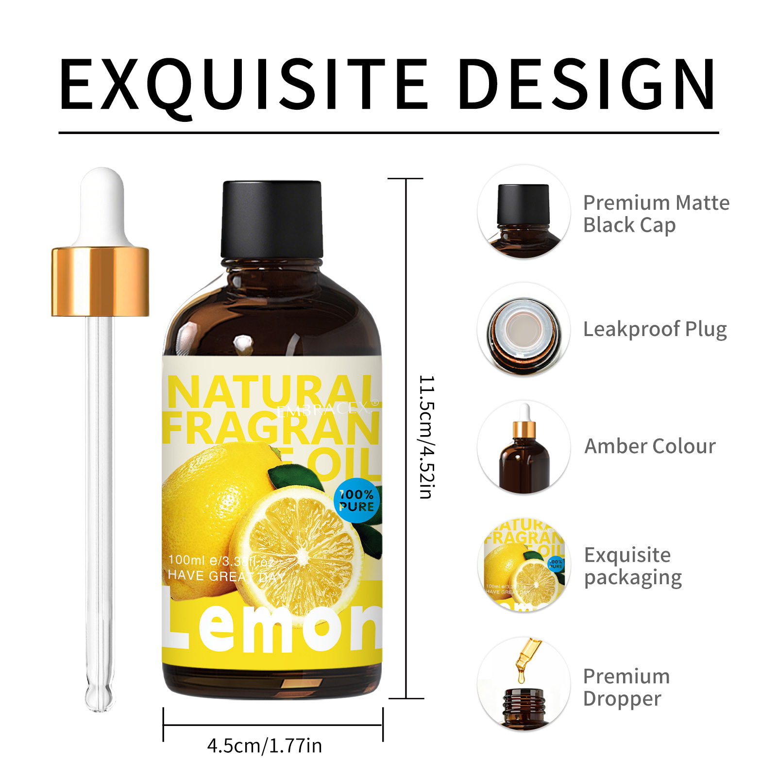 Olio essenziale di limone da 1 - Candle Supplies Essential Oils recensione e prezzo