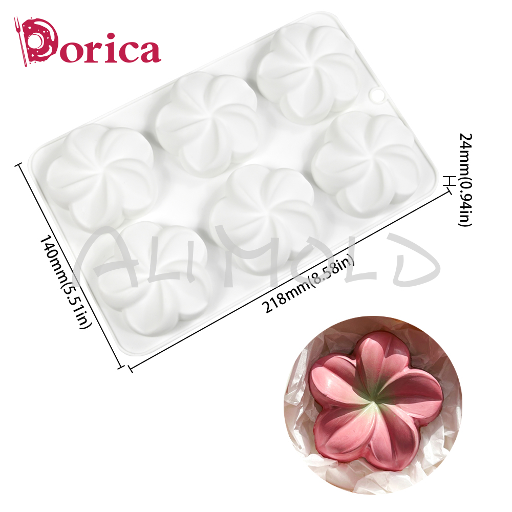 6 cavità Fiore Stampo in silic - Candle Supplies Eu recensione e prezzo
