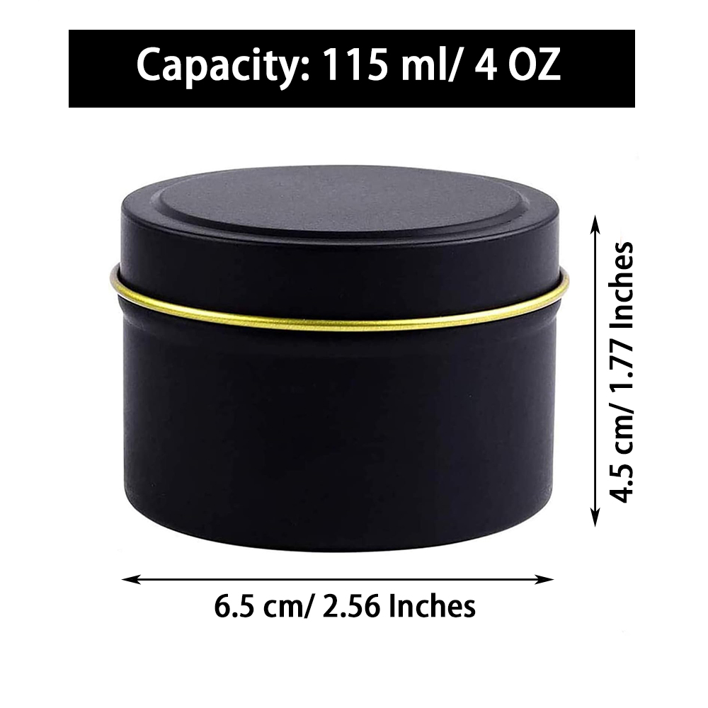 Barattoli di candela da 4 once - Metal Tin Lid 4Oz recensione e prezzo