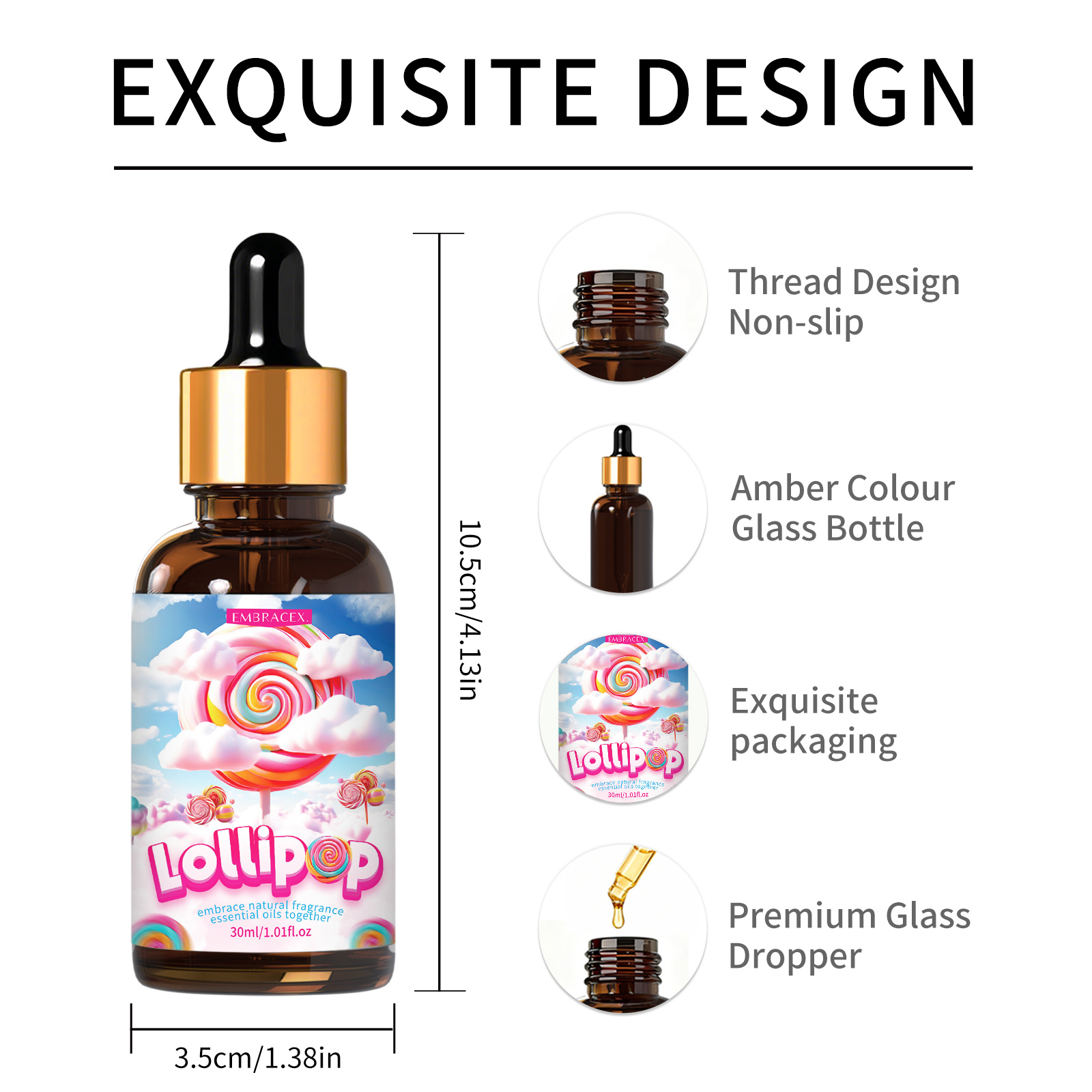 Oli essenziali Lollipop da 30  - Candle Supplies Essential Oils recensione e prezzo