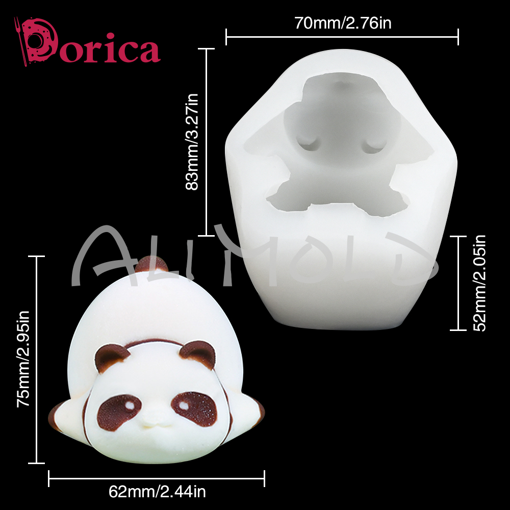 Stampo in silicone Panda Fonde - Candle Supplies Eu recensione e prezzo