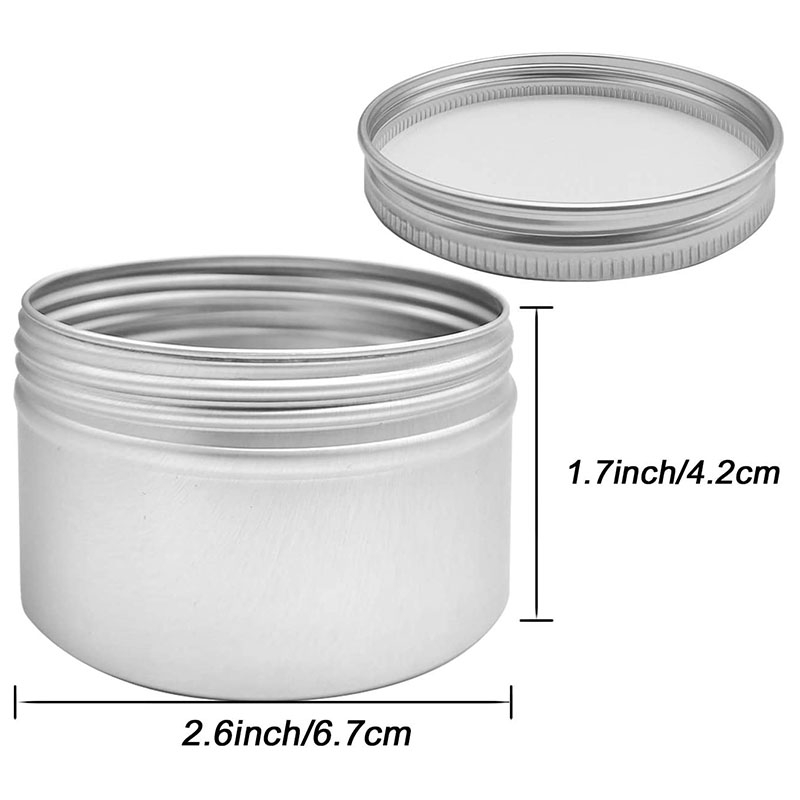 12 contenitori in metallo da 4 - Metal Tin Lid 4Oz recensione e prezzo