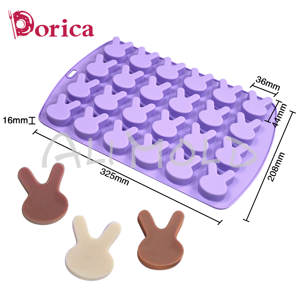 Stampo in silicone 3D coniglie - Candle Supplies Eu recensione e prezzo