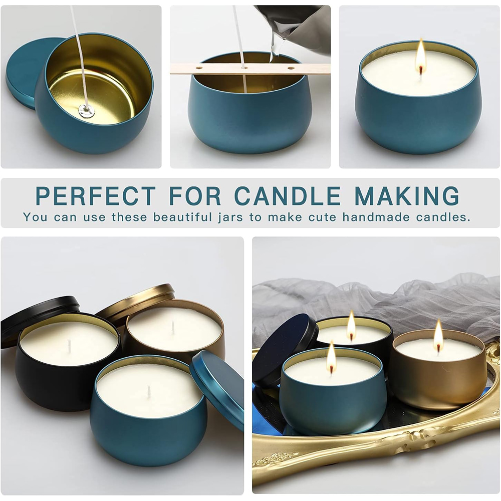 Contenitori per candele da 4 o - Metal Tin Lid 4Oz recensione e prezzo
