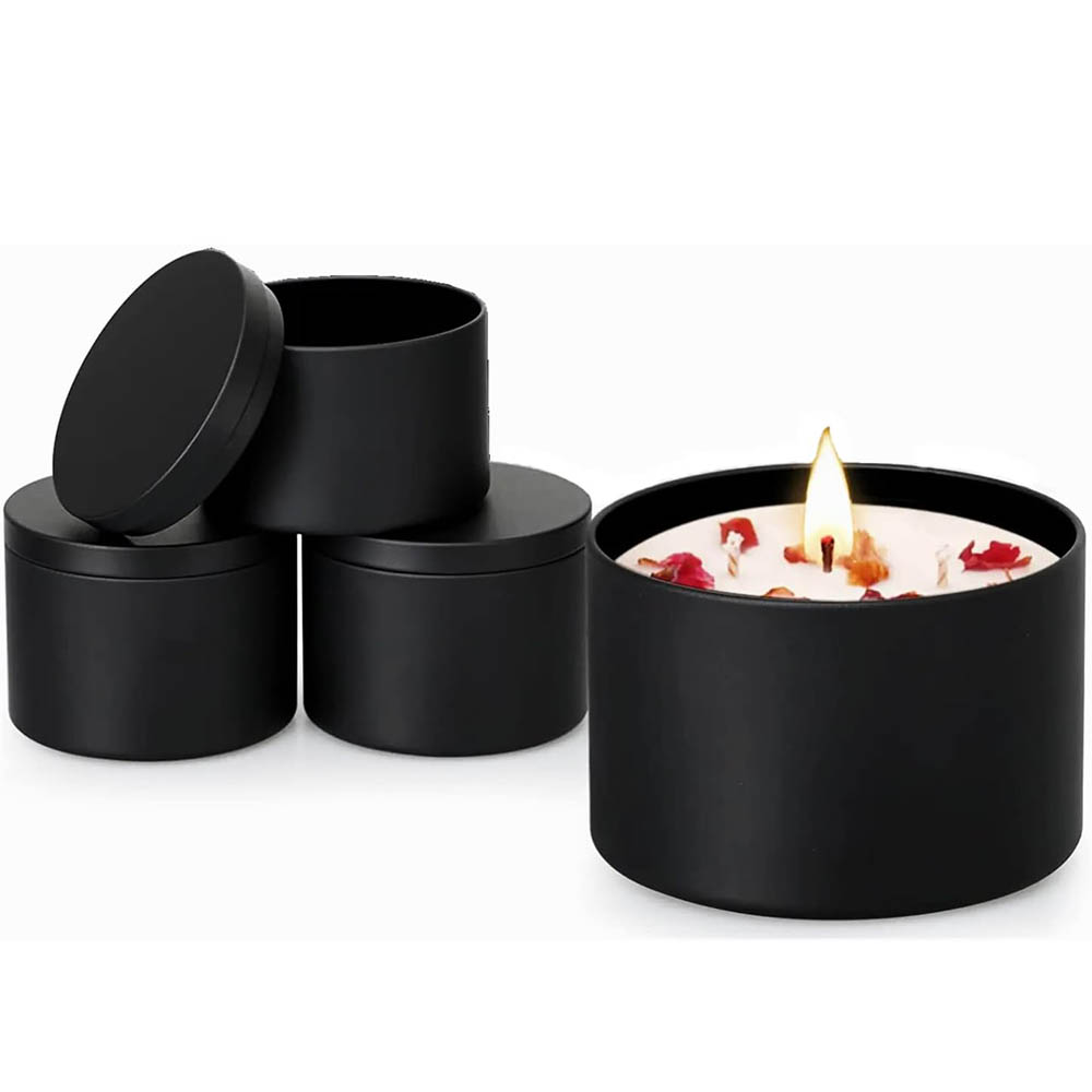 Barattoli per candele neri da  - Metal Tin Lid 4Oz recensione e prezzo