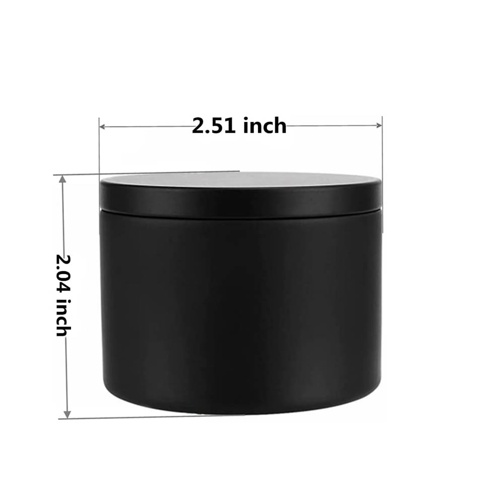 Barattoli per candele neri da  - Metal Tin Lid 4Oz recensione e prezzo