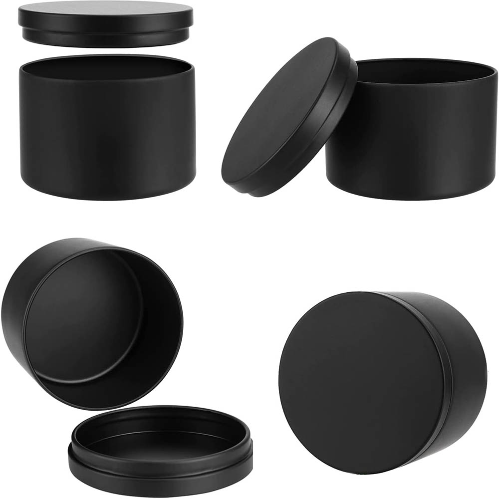 Barattoli per candele neri da  - Metal Tin Lid 4Oz recensione e prezzo