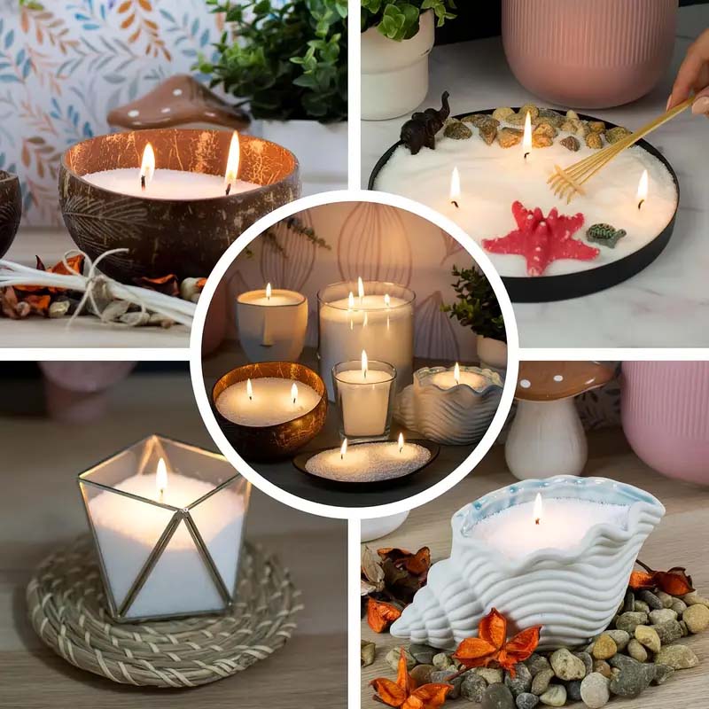 50/100/200/500G Bianco Granula - Candle Supplies Bulk recensione e prezzo
