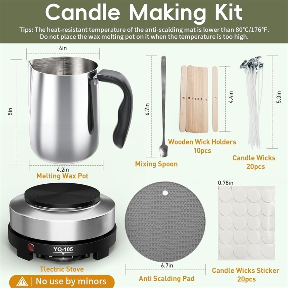 Nuovo Kit per la Realizzazione - Candle Supplies Eu recensione e prezzo